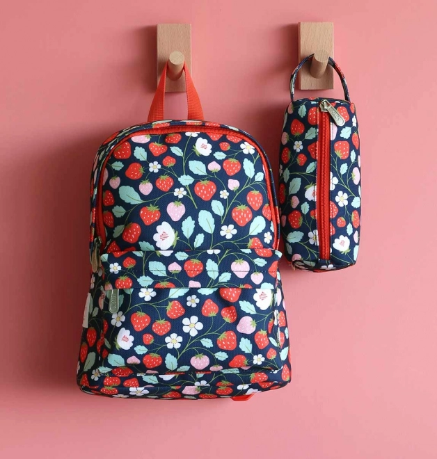 A Little Lovely Company Pouzdro na pastelky – Jahody