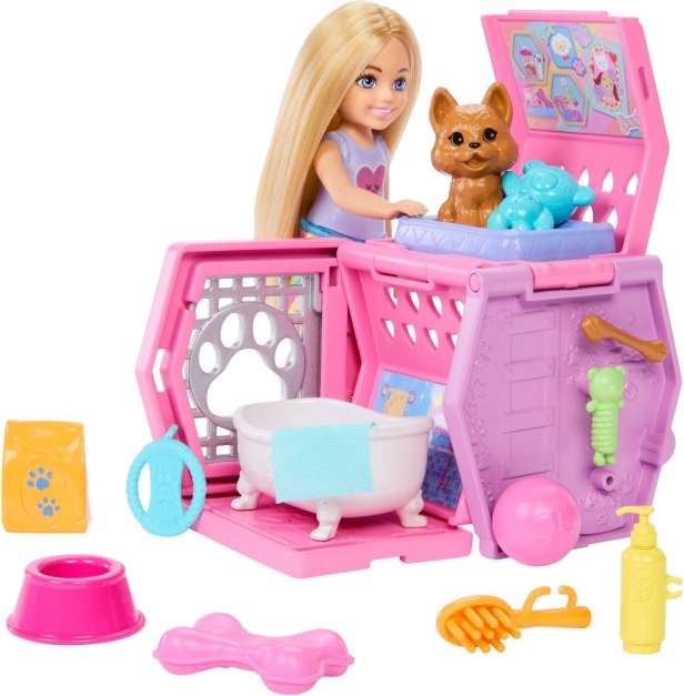 Barbie Chelsea Transporter pro Pejska