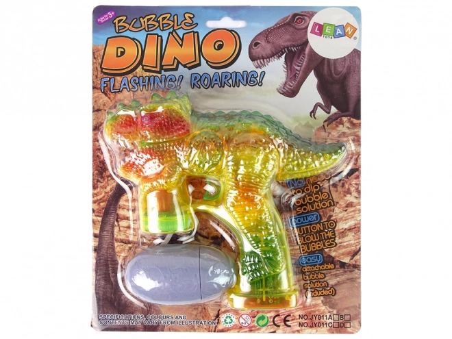 Mýdlové bubliny Dinosaurus Bubble Liquid Egg