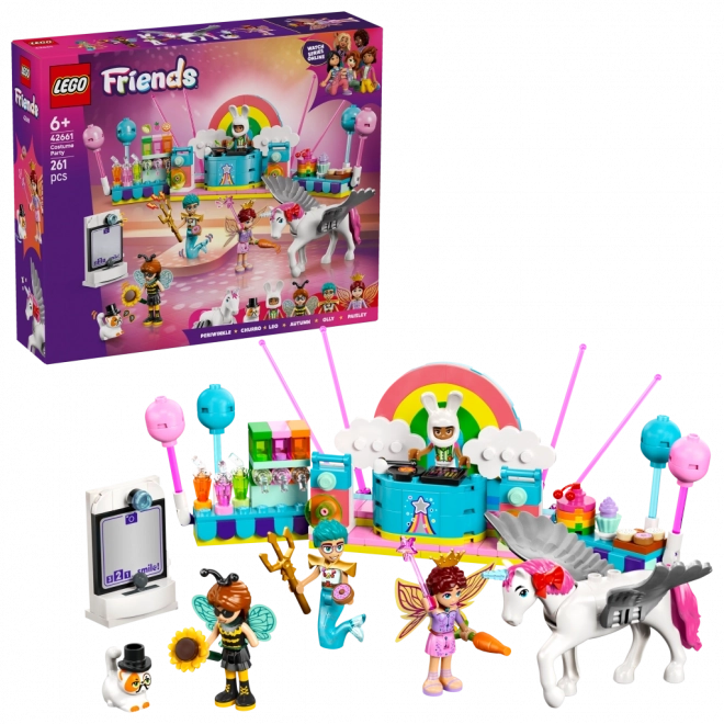 LEGO Friends Kostýmová párty s jednorožcem a vílou