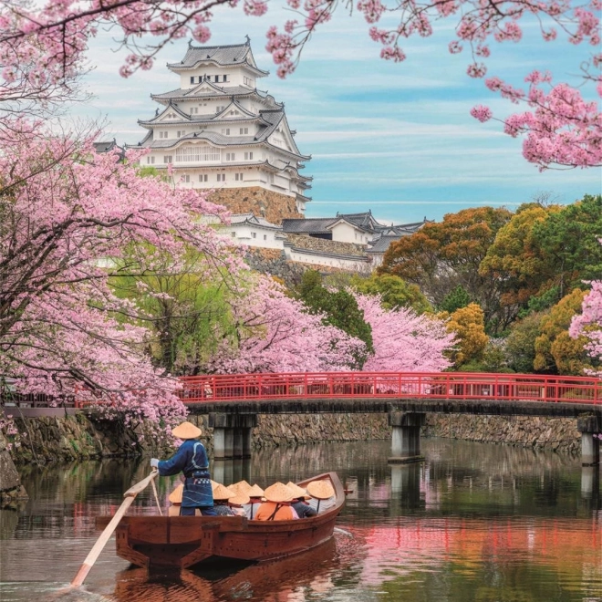 Clementoni Puzzle Hrad Himeji na jaře 1000 dílků
