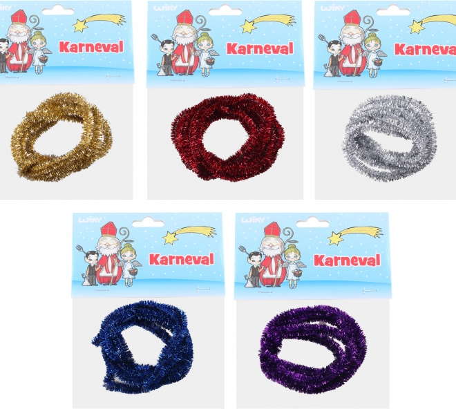 Metalická Žinylka 10mm, Délka 1,5m