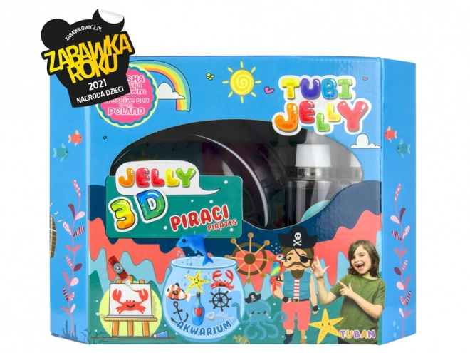 Velké Tubi Jelly Akvárium Pirátů