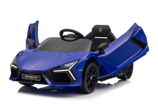 Dětský vůz lamborghini revuelto modrý