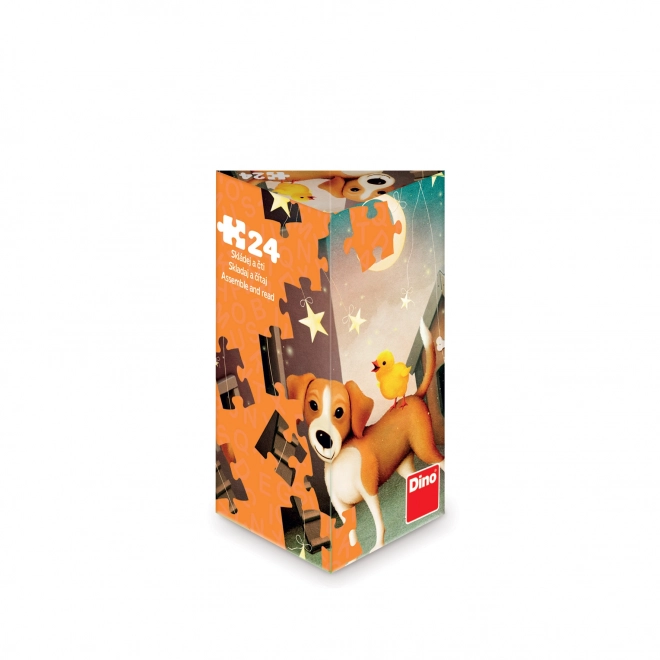 Dino Puzzle Ztracené Kuřátko