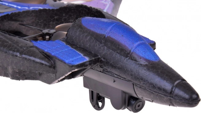 Zábavný létající dron s barevnými diodami