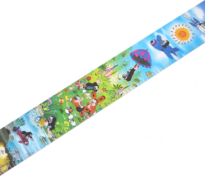 Nástěnný metr Krtek 90 cm papír/karton