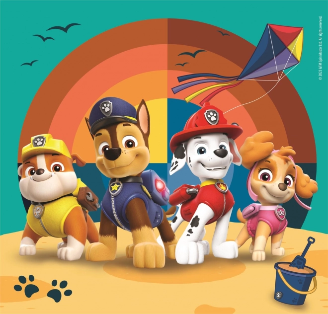 CLEMENTONI Puzzle Tlapková patrola 3x48 dílků