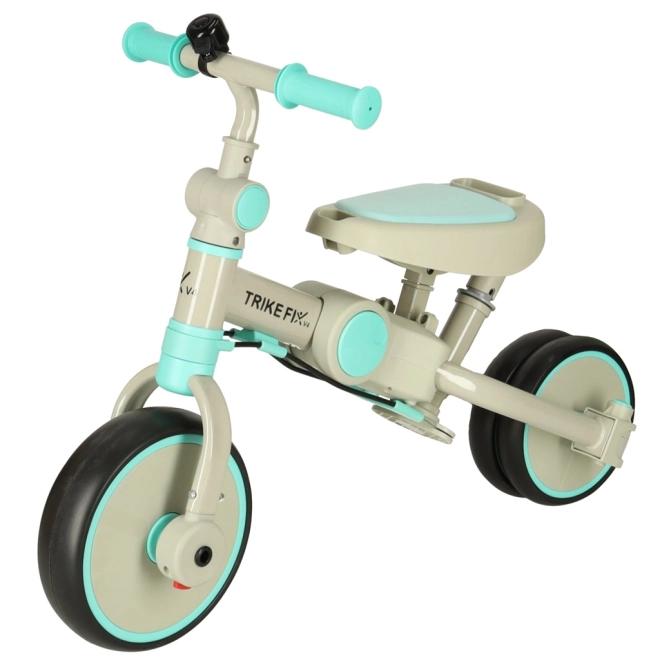 Tříkolka TRIKE FIX V4 se stříškou – Modrošedá