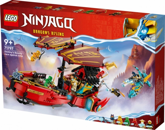 Konstrukční sada LEGO Ninjago Perla osudu - závod s časem
