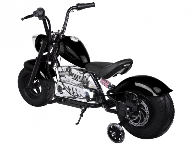 Elektrický motocykl Chopper pro děti – Černá