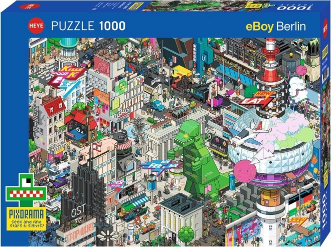 Puzzle 1000 prvků Berlin Quest