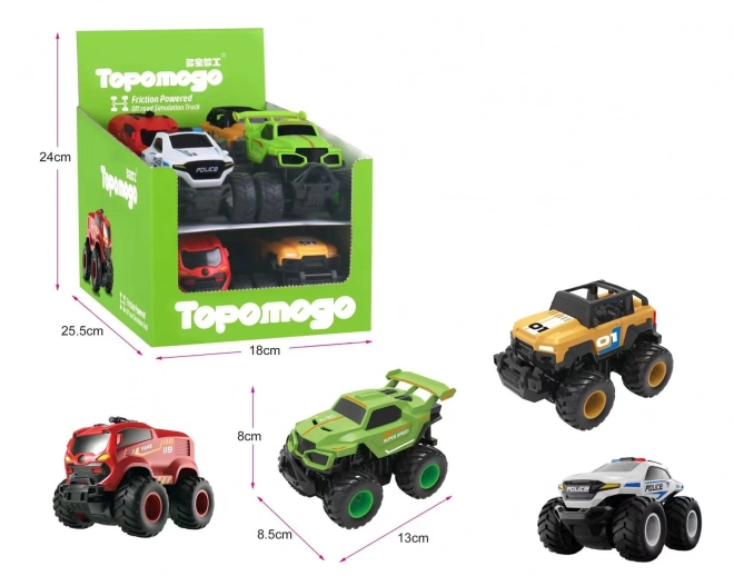 Auto Big Foot 13 cm