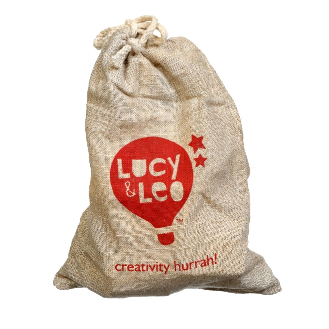 Praktický lněný pytlík na uložení a cesty