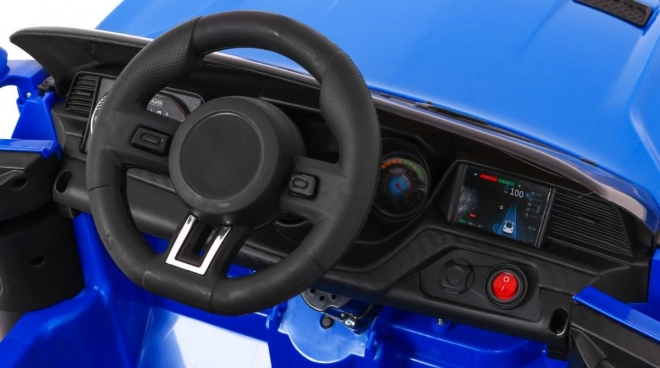 Dětské modré elektrické auto GT Sport s dálkovým ovládáním