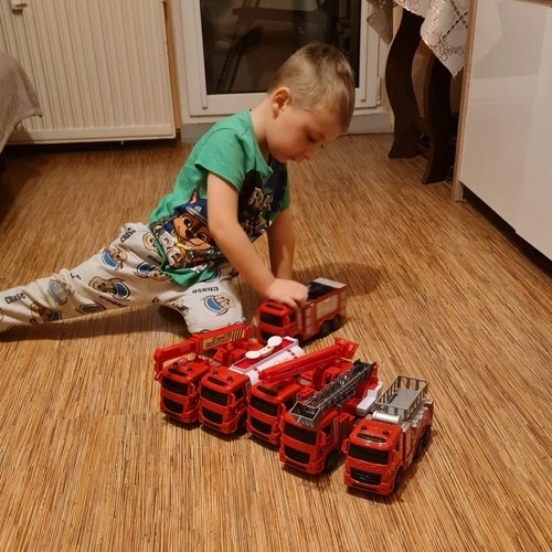 Hasičská auta Kruzzel 6v1