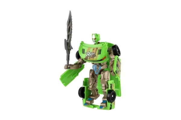 Transformující robot zelený