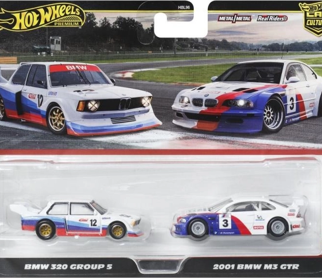 Hot Wheels Prémiová Angličáková Sada BMW