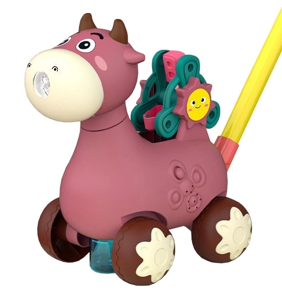 Woopie Kravička s bublinami a zvukem růžová