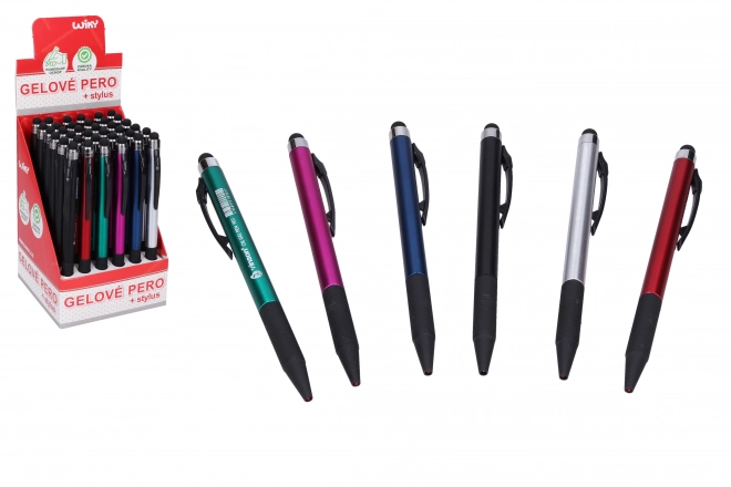Gelové pero a stylus Scholar Vinson