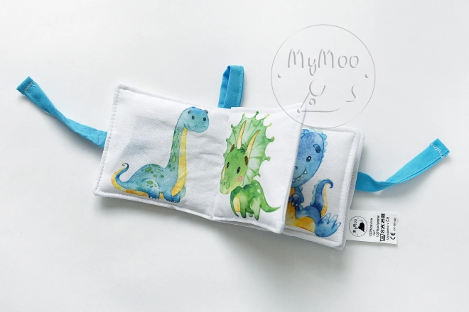MyMoo Mini soft book -  Cesta do pravěku