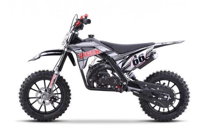 Spalovací motocykl Tiger 49cc černý