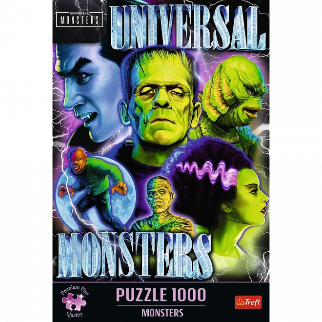 Puzzle 1000 dílků monstři Trefl