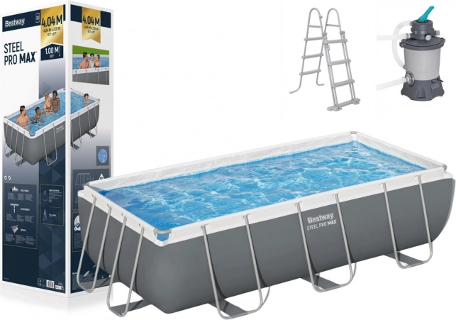 Bazén se stojanem 404 x 201 x 100 cm Bestway