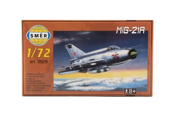 Realistický model letadla MiG-21R v měřítku 1:72
