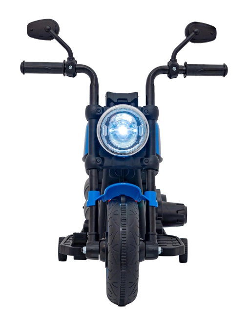 Motocikel Chopper FASTER – Modrý