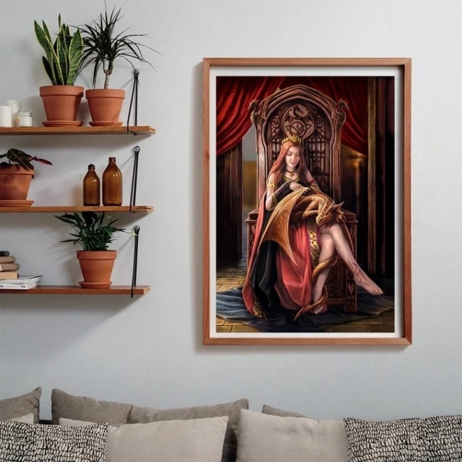 Puzzle 1000 dílků Anne Stokes Přátelé navždy