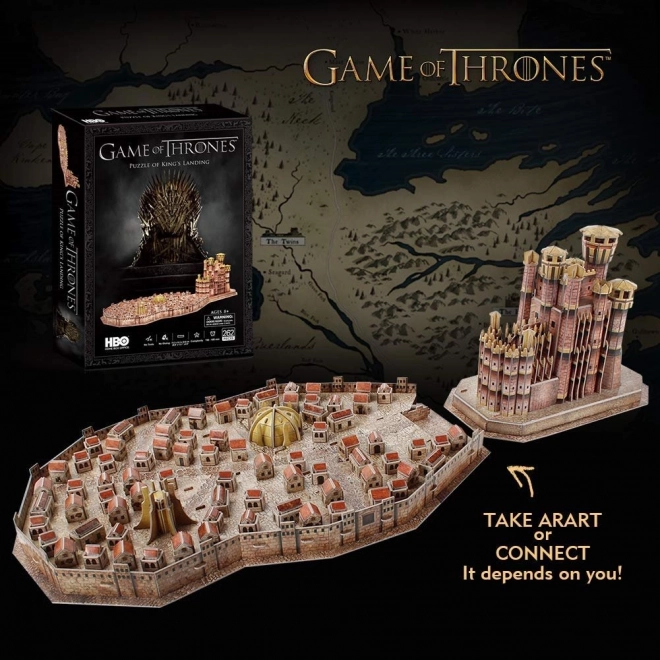 3D puzzle Game of Thrones Královo přístaviště