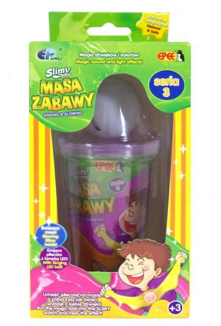 Slimy S3 sliz se svítící kuličkou