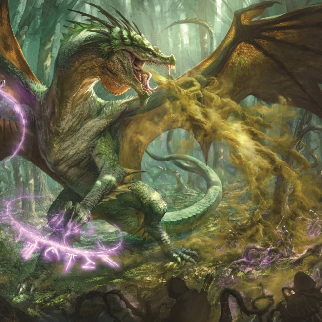 Puzzle Clementoni: Dračí Dungeons & Dragons 1000 dílků