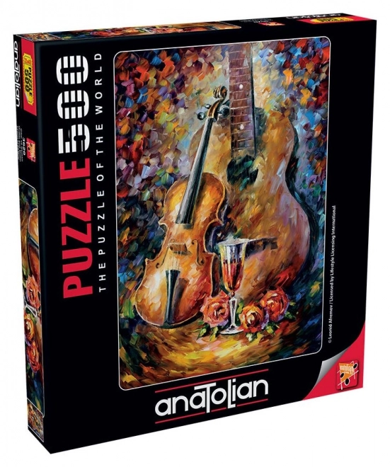 Puzzle Kytara a Housle 500 dílků