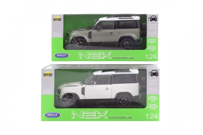 Kovový model Land Rover Defender 1:24
