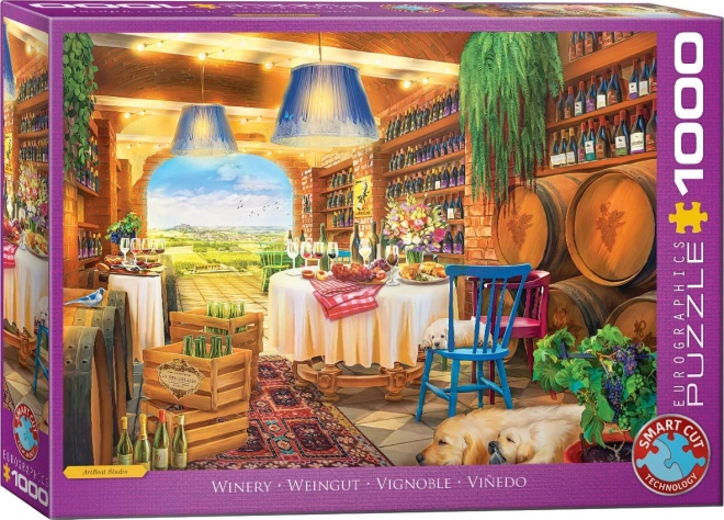 Puzzle Vinařství 1000 dílků Eurographics