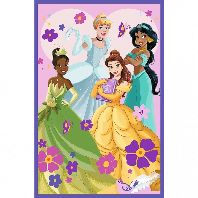 Puzzle 3x80 Přítelkyně Disney Princezen