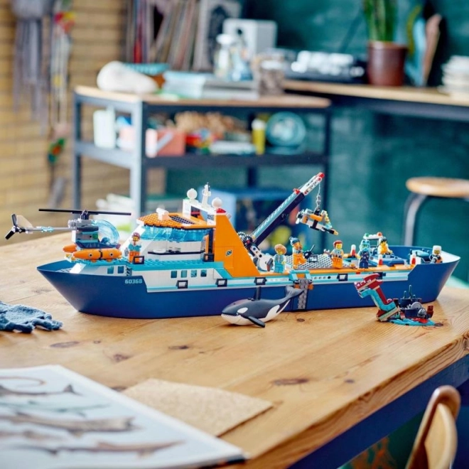 LEGO City 60368 Arktická průzkumná loď