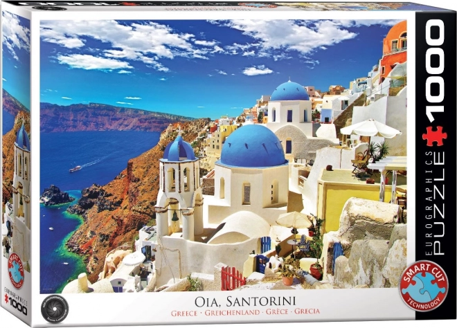 Puzzle Oia, Santorini, Řecko 1000 dílků
