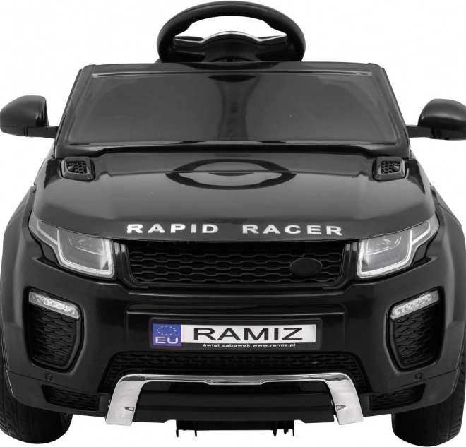 Elektrické autíčko sportovní Rapid Racer – Černé