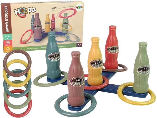 Hra házená Rim Toss Bottle with Points - 10 dílů