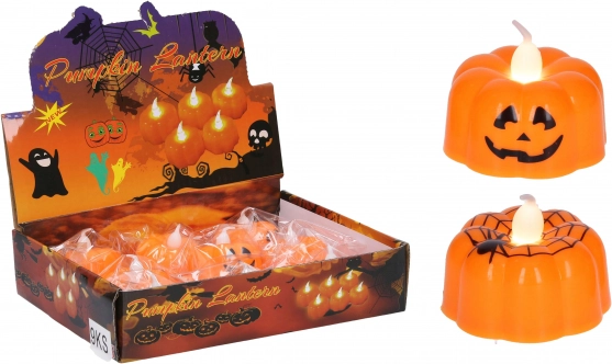svítící halloween dýně 4,8 × 4,8 × 4,3 cm