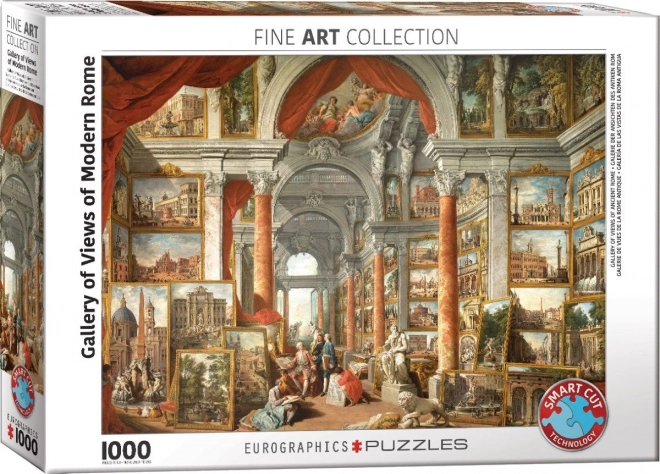 Puzzle galerie moderní Řím 1000 dílků