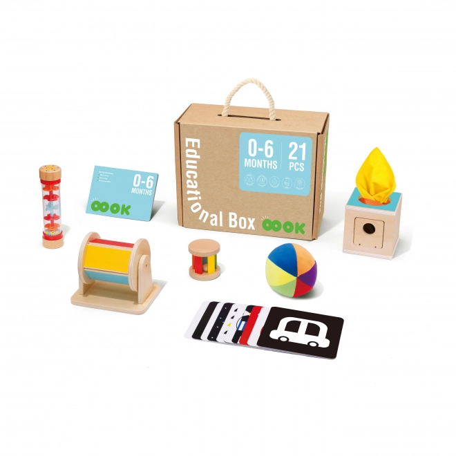 Vzdělávací box TOOKY TOY XXL Montessori 6v1