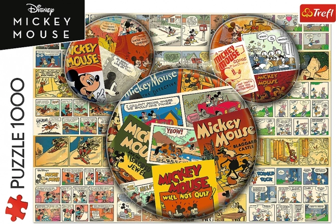 TREFL Puzzle Komiksový Mickey Mouse 1000 dílků