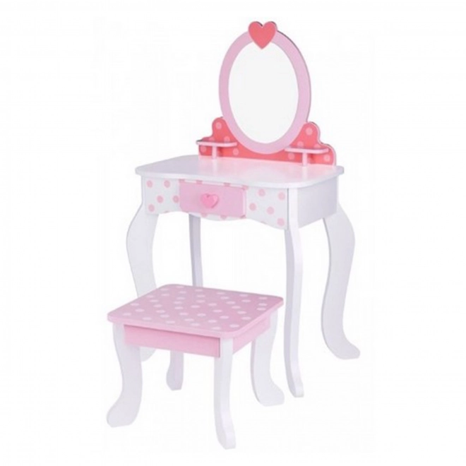 Tooky Toy dětský toaletní stolek s židličkou