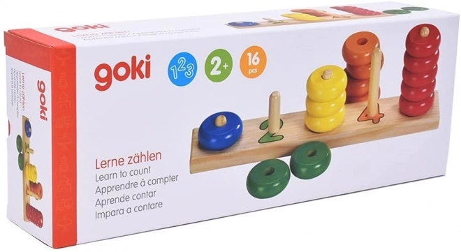 Počítání kroužků puzzle
