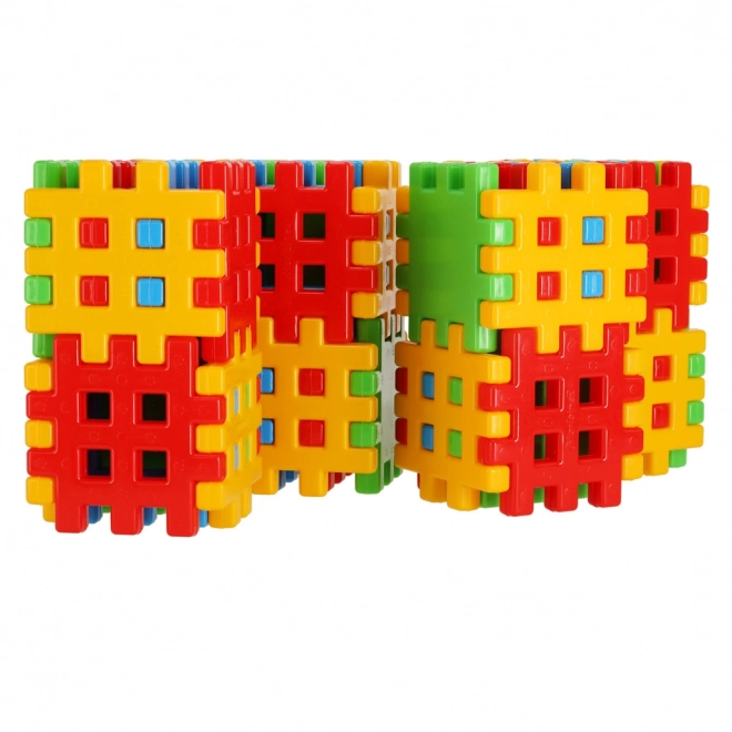 Barevné stavební kostky Wafle Marioinex - 48 ks