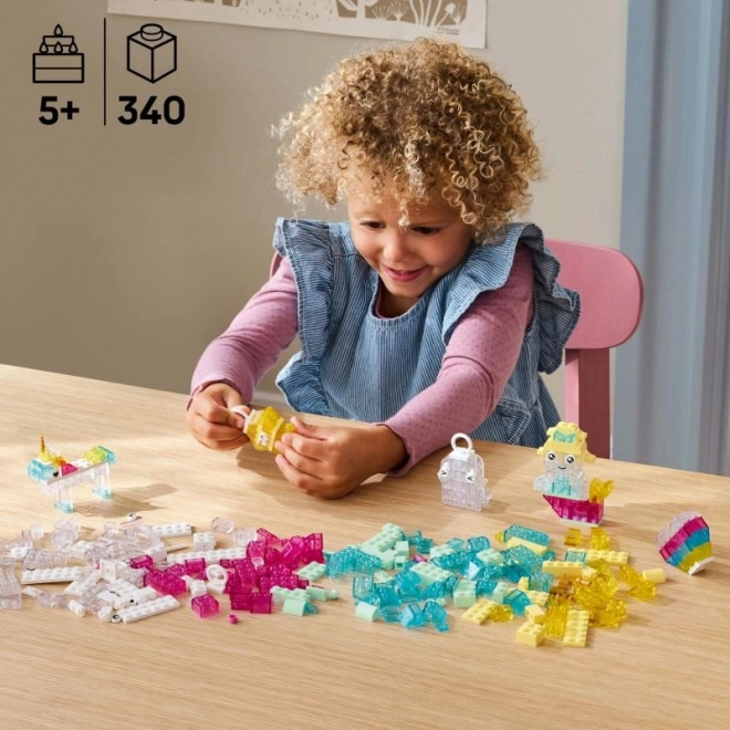 Lego Classic Kouzelná průhledná krabička